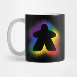 Meeple Spray - Rainbow Mug